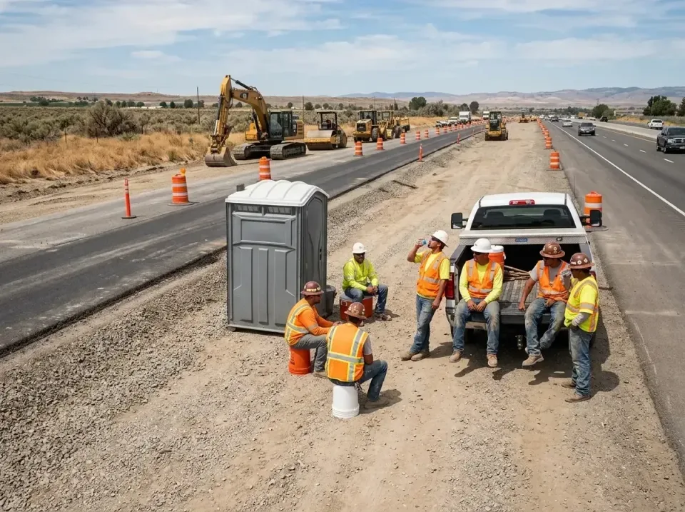 highway-road-construction-crew-007 — frequently asked questions, Porta Potty and Restroom Rentals in Long Neck, DE